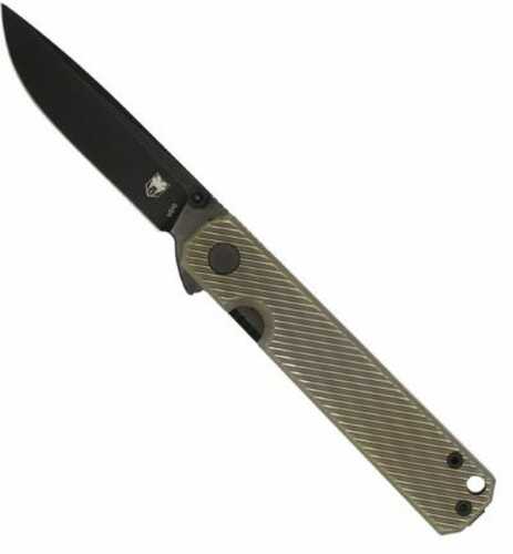 COBRATEC Blackjack Folder 3" G-10 Black Titanium BRZ Scales
