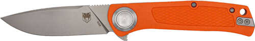 COBRATEC EDC Scout BAR Lock 3.12" Orange Stainless Steel