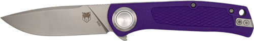 COBRATEC EDC Scout BAR Lock 3.12" Purple Stainless Steel