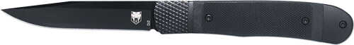 COBRATEC Trapper Hidden Release 3.12" Black G-10 HNDLE