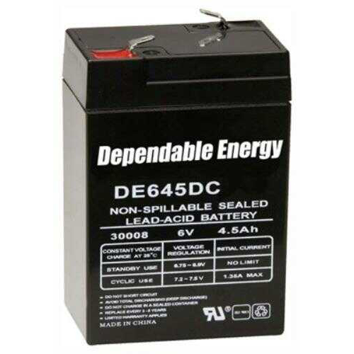 AMERICAN HUNTER FEEDER BATTERY 6v RECHARGE Model: DE-30052