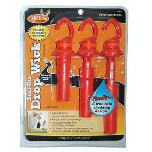 HME Scent Dispenser Seal-TITE Drop Wick Orange 3/Pk