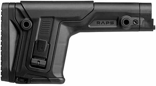 F.A.B. Defense Rapid ADJUSTMNT Precision Stock Black AR PLTFM