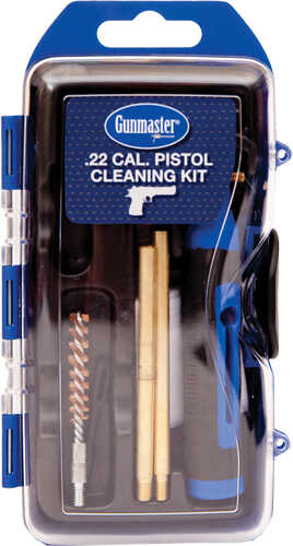 GUNMASTER .22 Handgun 14Pc Compact Cleaning Kit