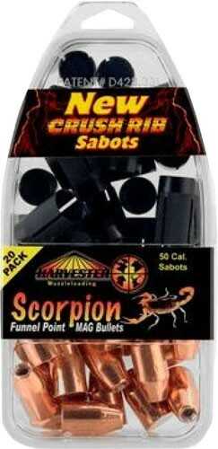 Harvester Scorpion 50 Caliber 300 Grains .451 Funnel Point Sabot 20Pk