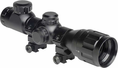 HATSAN Optima 4X32Ce AO Compact Scope W/ Rings & Caps