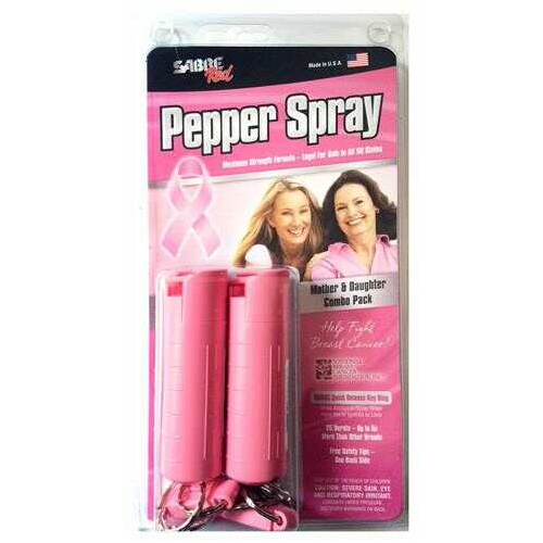 Sabre Red USA Pepper Spray NBCF Mother/Daughter Combo .54