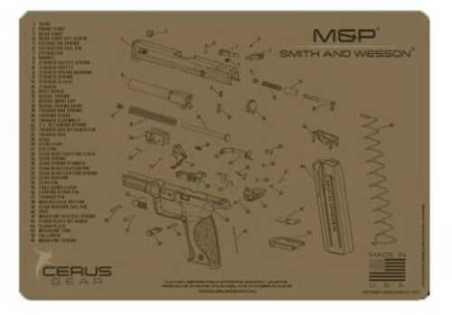 CERUS GEAR S&W M&P Schematic Coyote