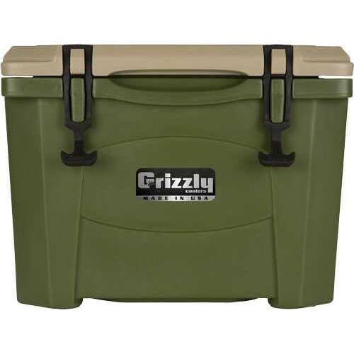 Grizzly COOLERS G15 OD Green/Tan 15 Quart