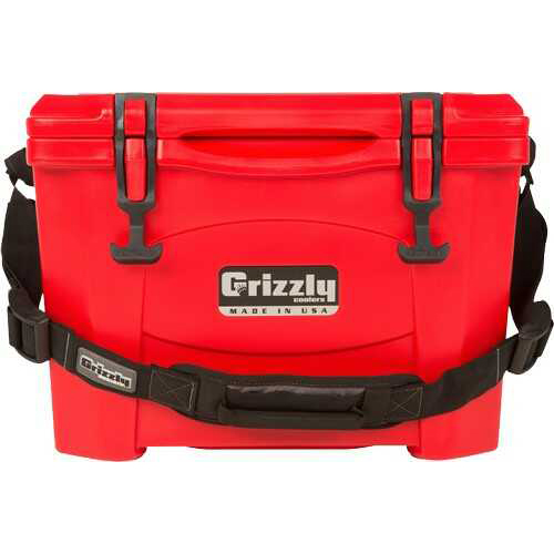 Grizzly COOLERS G15 Red/Red 15 Quart