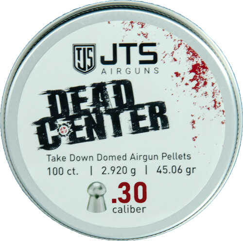 JTS Pellets Dead Center 30 DOMED 45.06 Gr 100CT
