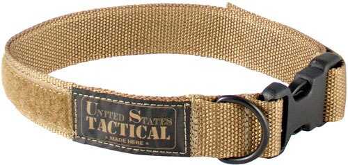 US Tactical K9 Collar Quick Release Buckle Xl 24" Coyote