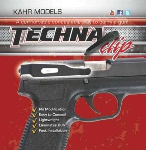 TECHNA Clip KAHR Blk RH