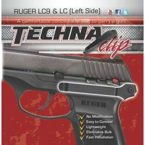 TECHNA Clip Handgun Retention Ruger® LC9/LC380 Left