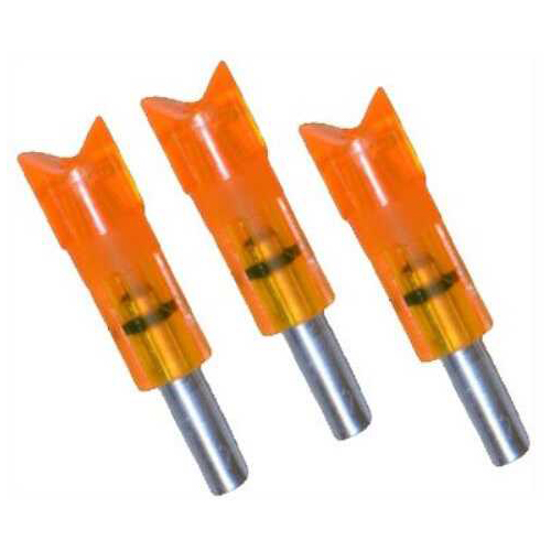 LUMENOK Lighted NOCK XBOW HD Orange Crescent EASTON Car 3Pk