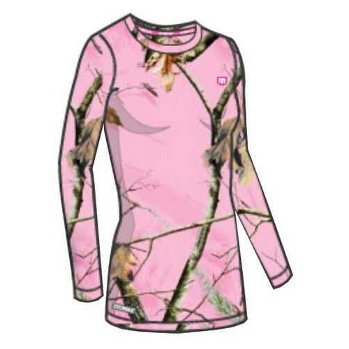 Medalist WOMENS Performance Crew long sleeve Level-2 Pink Camo 2Xlarge