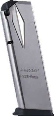 Mec-Gar MGP22815N Sig Sauer 9mm Luger P228 15Rd Nickel Extended