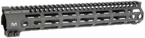 Midwest Industries Inc Mig3M12 M-Series AR-15 6061 Aluminum Black Hard Coat Anodized 12.625"