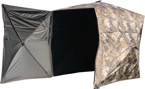 Muddy Ground Blind The Garage 68"W X 86"L X 67"Tall Camo