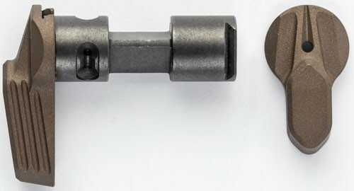 Radian Weapons R0021 Talon 45/90 Ambi Safety, Radian Brown, Fits Mil-Spec AR-15/AR-10 Platform & Sig MCX/MPX