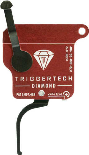TRIGGERTECH Rem 700 SNGLE STG Black Diamond Flat Clean