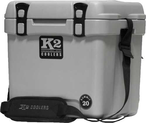 K2 COOLERS Summit Series 20 Qt Steel Grey