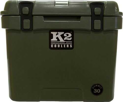 K2 COOLERS Summit Series 30 Qt Duck Boat Green