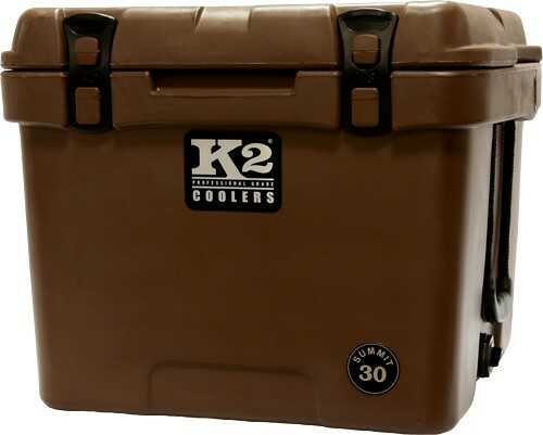 K2 COOLERS Summit Series 30 Qt Du Edition Mud Brown