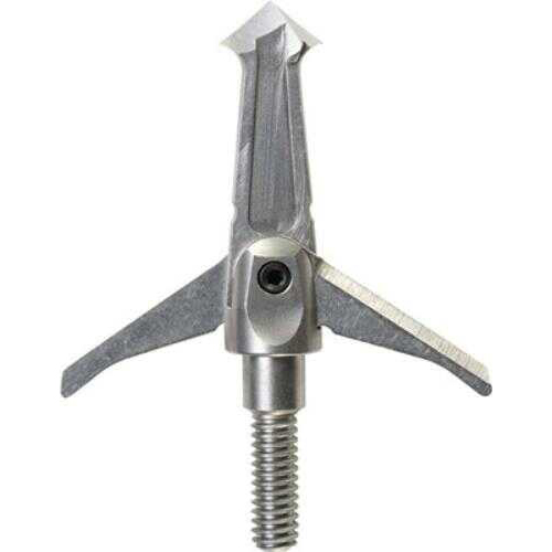 Swhacker Broadheads All Steel 100 Grains 3 Per Pack 1.5" 2-Blade Model: SWH00239