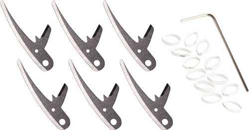 Swhacker Replacement Blades Levi Morgan Curved 125gr 6pack