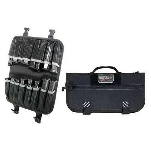 G*Outdoors GPS-T16MAGB Tactical Magazine Case (16)Pistol Mags Black 1000D Nylon