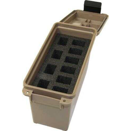 MTM Case-Gard TMCHG Tactical Mag Can Dark Earth Polypropylene 5" X 11.3" 7.2" 10 Doublestack Mags