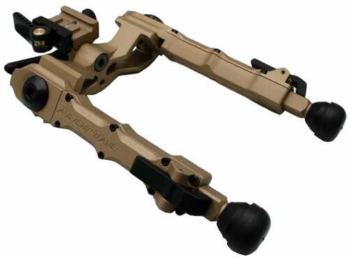 Accu-TAC Bipod Wide Body Rifle 7.5" Max Height Picatinny Tan