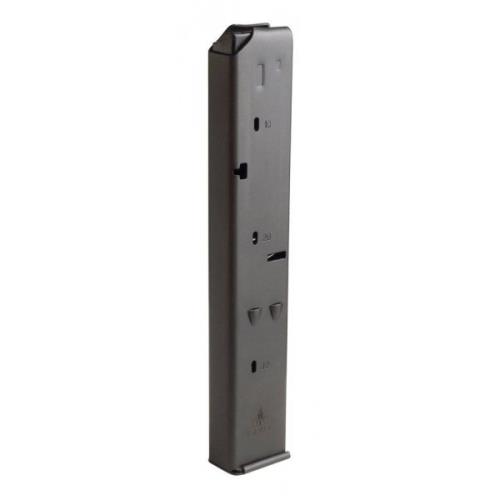 Original Uzi 32 Round Surplus Magazine 9mm Luger Steel Matte Black Finish