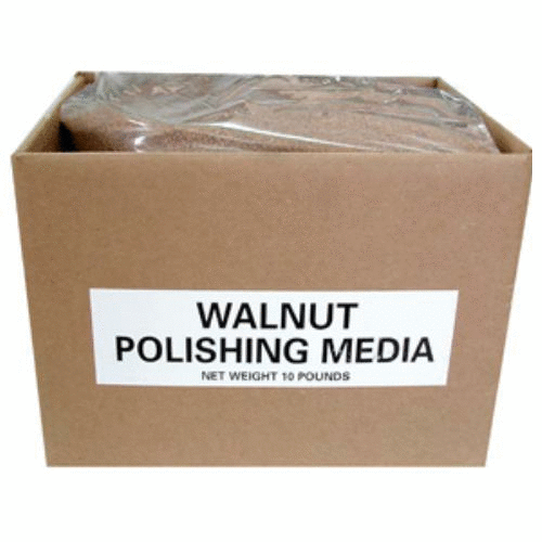 Walnut Polishing Media 10Lb Box Md: WAL10