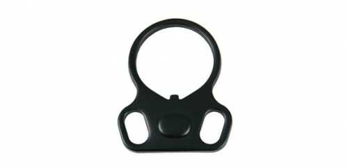 GUNTEC AR15 Single Point Sling Adapter AMBI Black