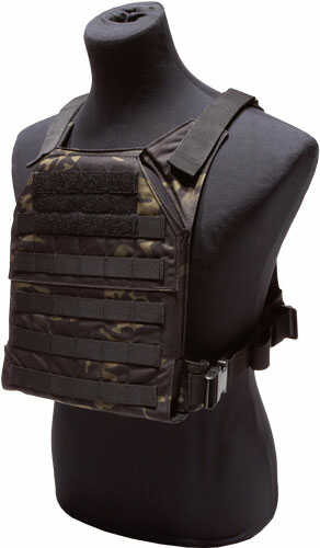 Grey Ghost Gear Minimalist Plate Carrier Multicam Black