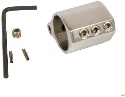 Guntec USA AR-15 Polished Stainless Steel Low Profile Gas Block